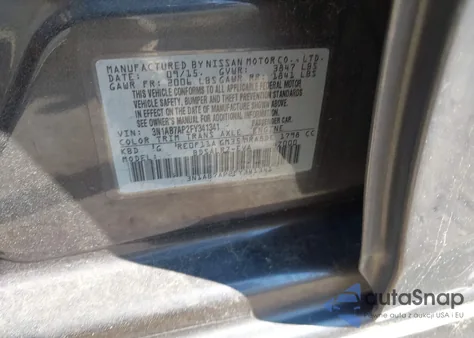 2015 Nissan Sentra Sr из США, поврежденный, VIN 3N1AB7AP2FY341341